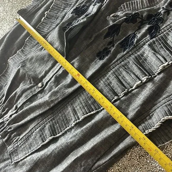 Coach Chambray Short Prairie Dress women’s size 6 EUC influencer - Picture 8 of 9